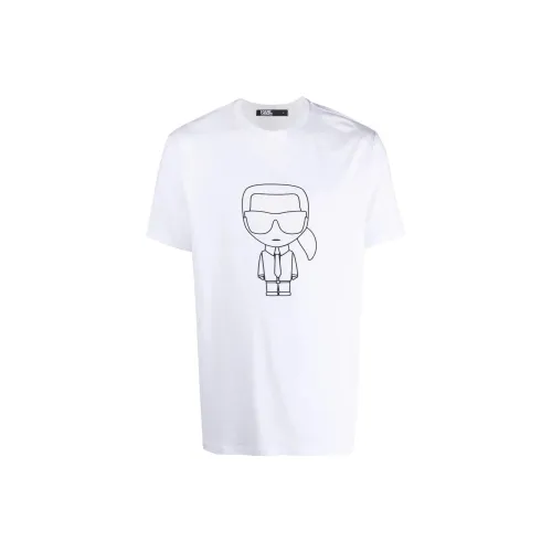 KARL LAGERFELD / Karl Lagerfeld Jeans T-Shirts Men White