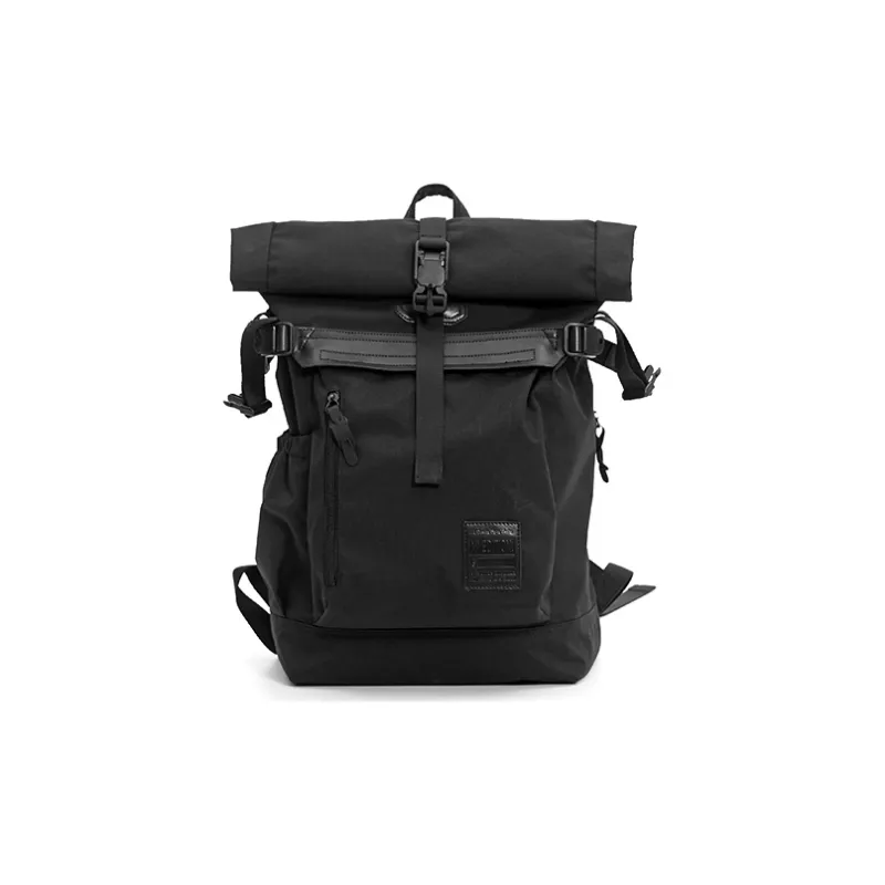MYEDITION Laptop Bag, Shoulder Bag, Crossbody Bag, Backpack Water Repellent Fabric Black Unisex-1