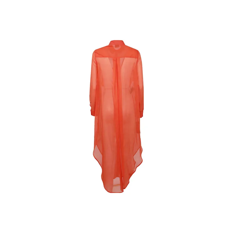 PINKO Long-Sleeved Dresses Women's Orange-1