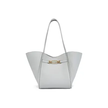 FIEDLE&SISSI Cow Leather Tote Shoulder Bag Regular Women's Dove Gray
