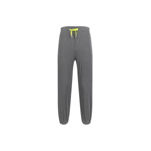 Bosieagender Knitted Sweatpants Unisex Dark Gray