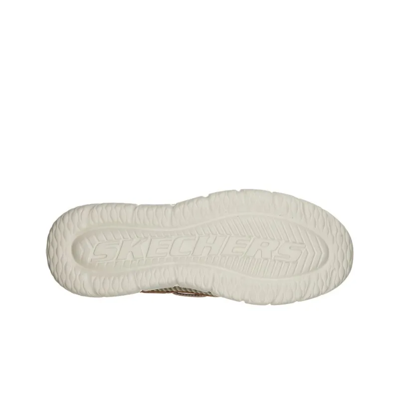 Skechers Del Retto Clean Slate Low Top Running Shoes Men's Taupe-3