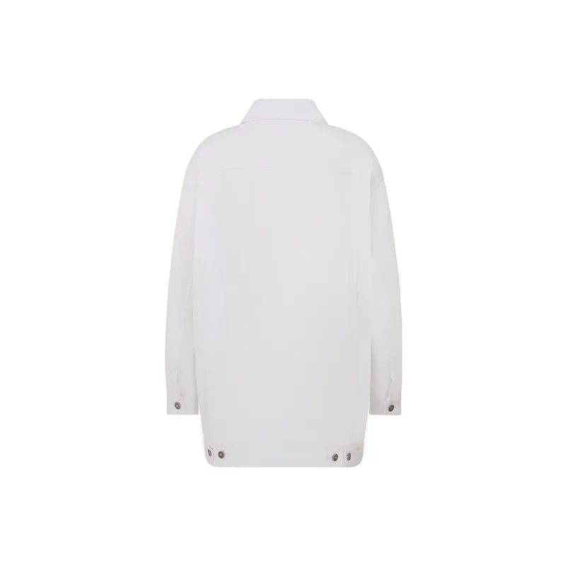 DIOR Dior Quarterly New Products FW22 Denim Jacket Women's White-1