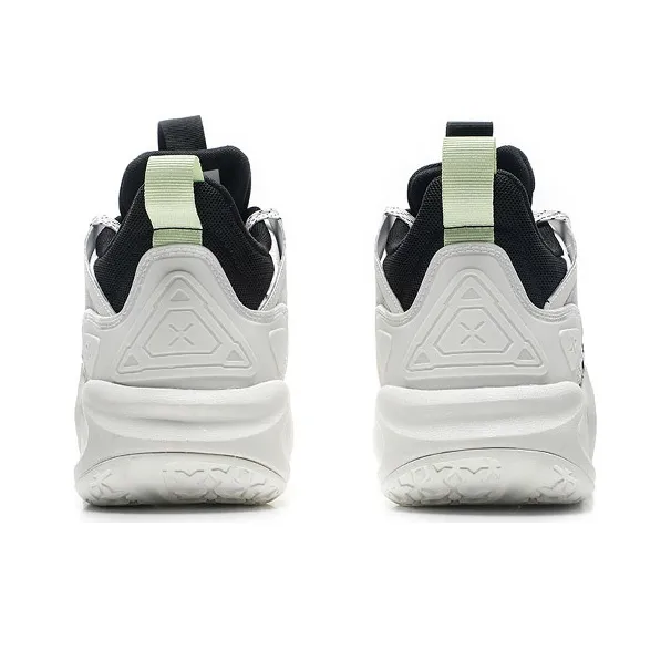 XTEP AG LVL UP 1 Cushioning Anti Slip Wear Resistant Breathability Mid Top Casual Shoes Men's-4