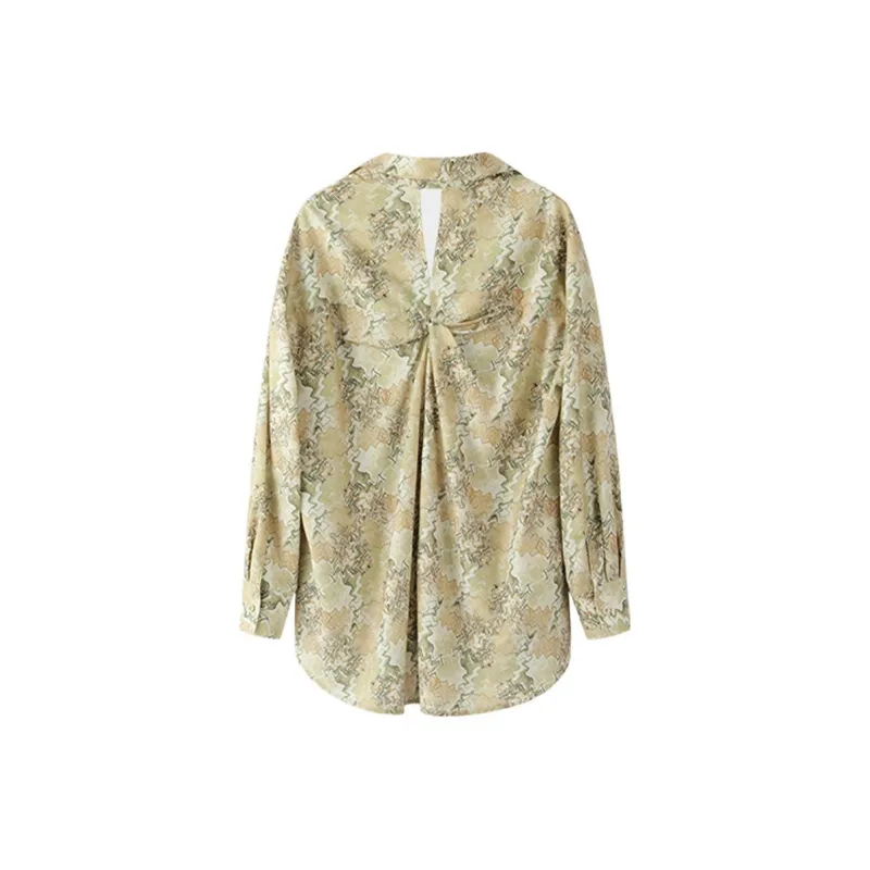 THE SEA LIFE Shirts Women's Moss Green-1
