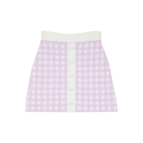 Maje Casual Short Skirts Women's Purple