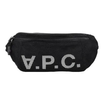 A.P.C Polyester Fanny Pack Men's Black