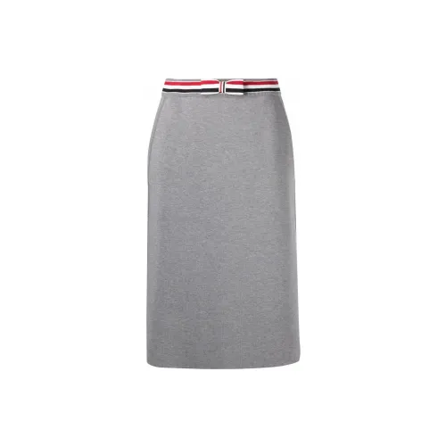 THOM BROWNE Casual Long Skirts Women's Gray