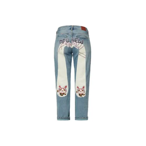 EVISU Jeans Women's Denim Blue