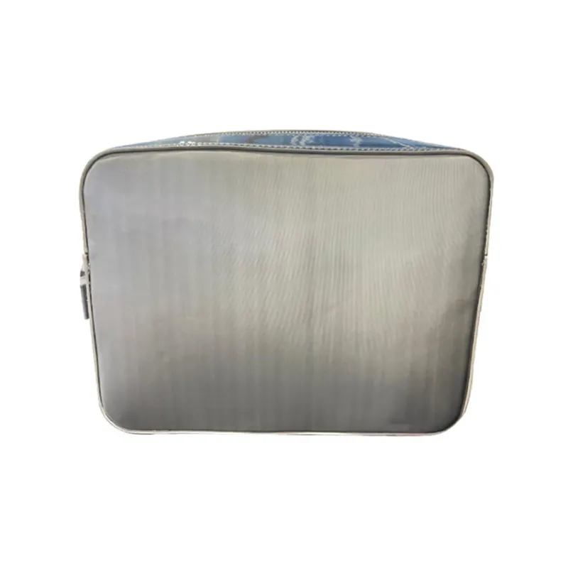 LiNing Synthetic Leather Handbag Regular Unisex Silver Gray-1