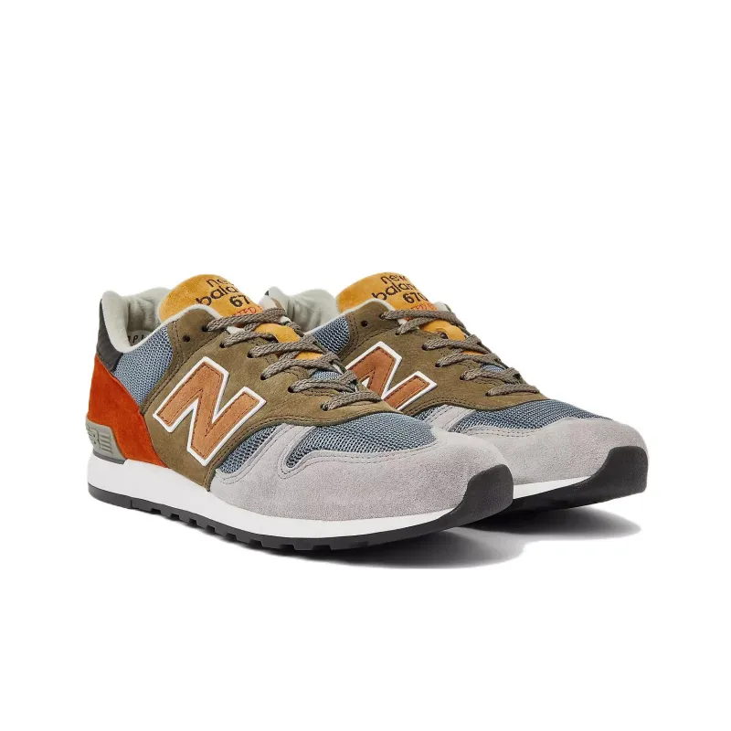New Balance 670 MiUK Selected Edition Grey Green Blue-2