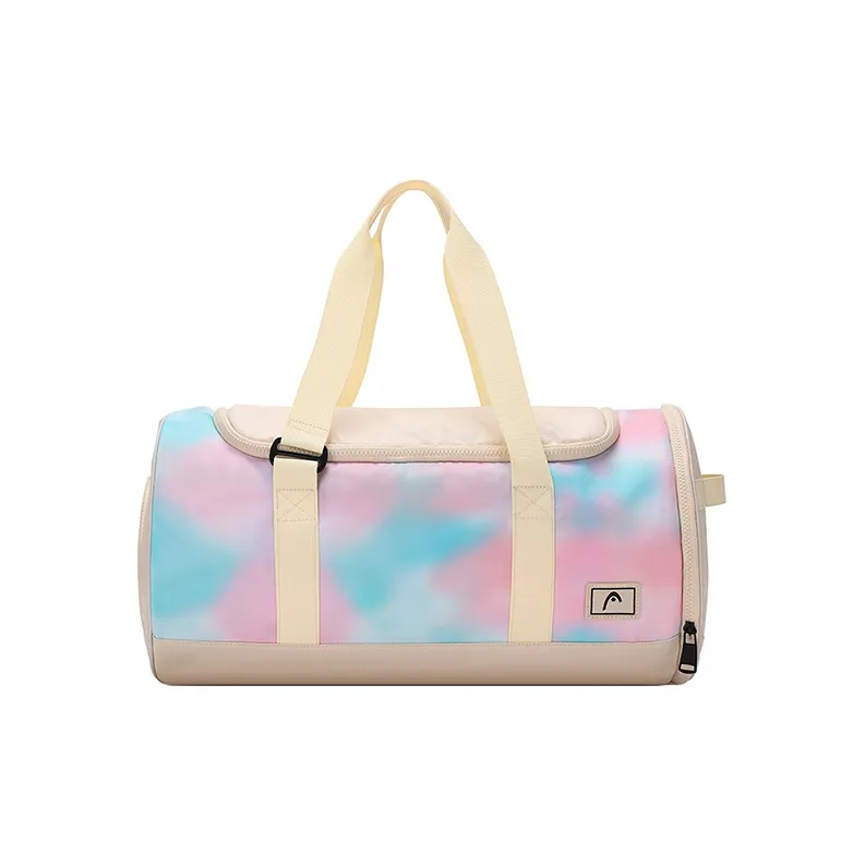 HEAD Polyester Gym Bag Luggage Bag Handbag Travel Bag Unisex Black Pink Blue Tie Dye Army Green-5