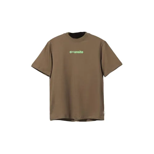 AFFIX T-Shirts Men Brown