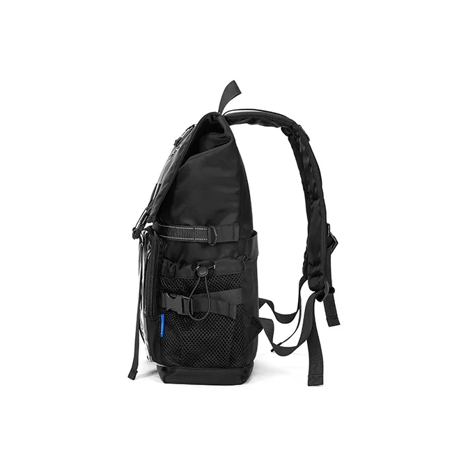 Land Gulls Nylon Backpack Unisex Black-2