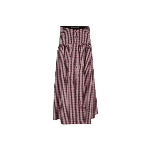 PHILOSOPHY DI LORENZO SERAFINI Casual Long Skirts Women's Dark Pink