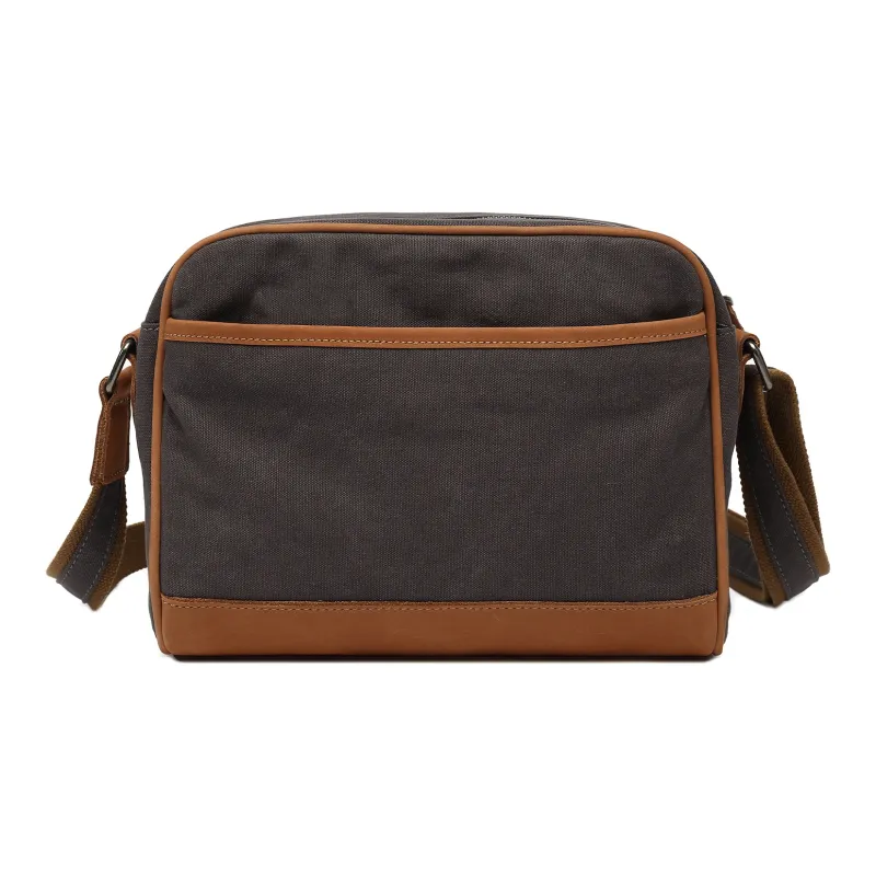 Slazenger Cow Leather Messenger Bag Camera Bag Shoulder Bag Regular Men's Multicolor-10