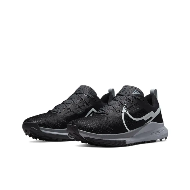 Nike React Pegasus Trail 4 Black Dark Grey-2