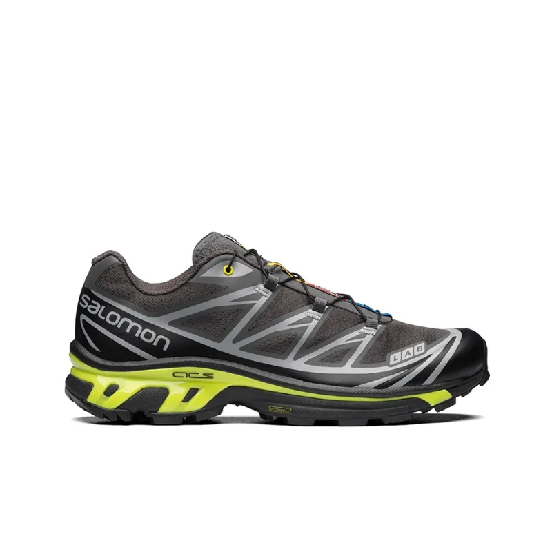 SALOMON XT 6 'Brown Neon Green'-1