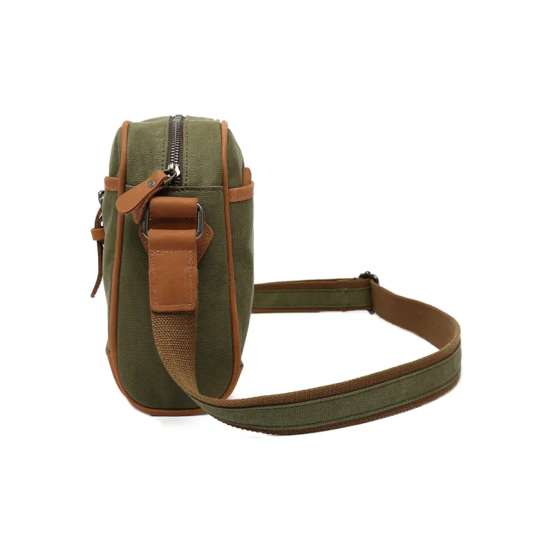 Slazenger Cow Leather Messenger Bag Camera Bag Shoulder Bag Regular Men's Multicolor-14