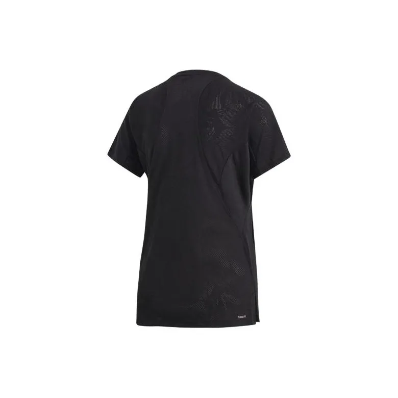 adidas Women's Aeroknit Tee Black-1