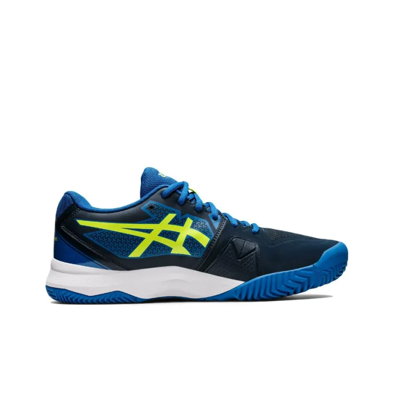 Asics Gel-Challenger 13 Anti-Slip Wear-Resistant Low-Top Tennis Shoes Men's Black Blue-1