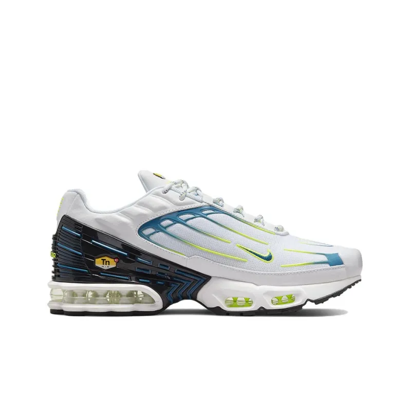 Nike Air Max Plus 3 White Marina Volt Black-1