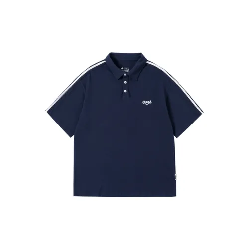 MeiHaoStore Polo Shirts Women's Navy Blue