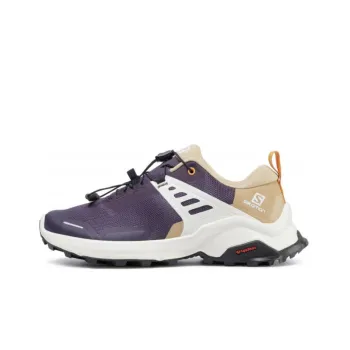 SALOMON Wildcross 2 Trekker Anti-Slip Wear-Resistant Low-Top Outdoor Shoes Purple White
