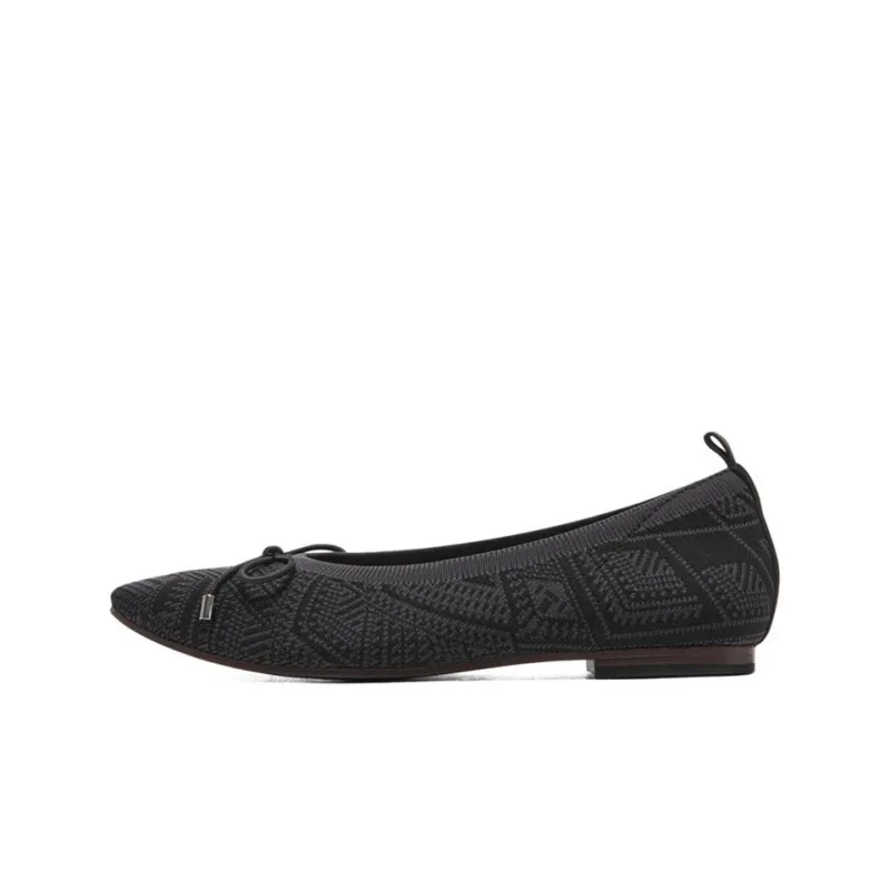 Skechers CLEO SNIP Cushioned Anti-Slip And Wear-Resistant Lightweight Low-Top Casual Shoes Women's Black Gray-0
