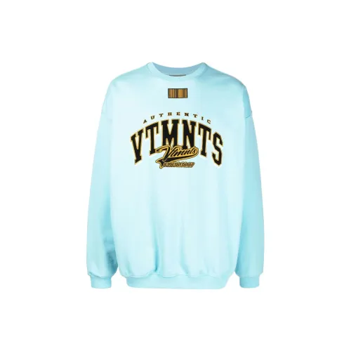 VTMNTS Logo-print Crew Neck Sweatshirt