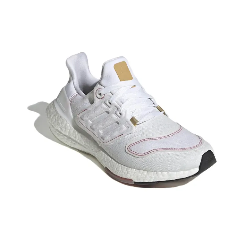 Adidas Ultra Boost 22 Cloud White Wonder Red Women's-2