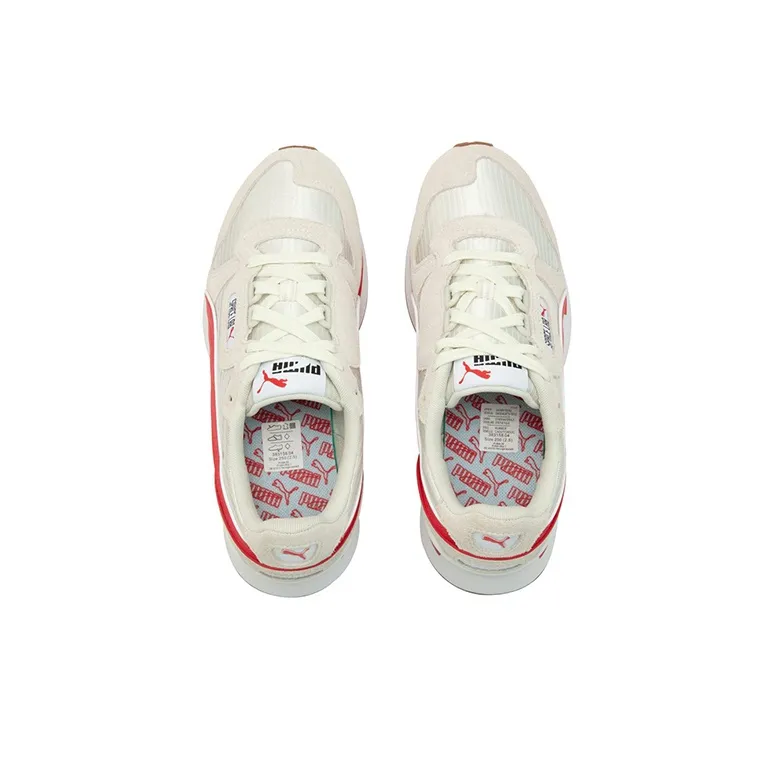 PUMA Space Lab Athleisure Casual Sports Shoe Unisex White Red-3