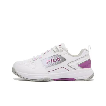 FILA Stroke 2 T3 Tennis Shoes Men Low-Top White/Purple