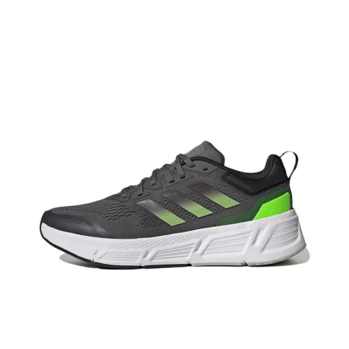 Adidas Questar Running Shoes Men Low-Top Black/Green