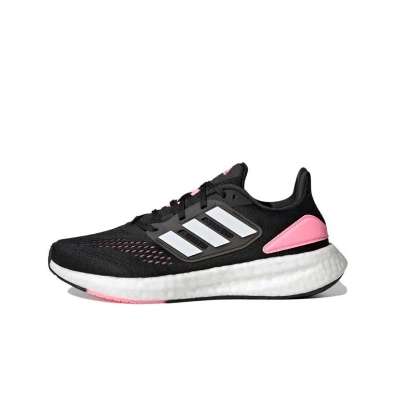 Adidas PureBoost 22 'Black Beam Pink' Women's-0