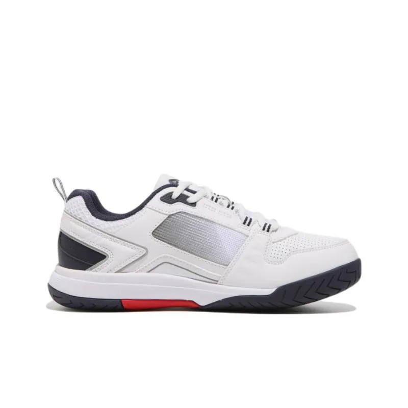 FILA Stroke 2 T3 Cushioning Anti-Slip And Wear-Resistant Low-Top Tennis Shoes Men's White Gray Korean Style-1