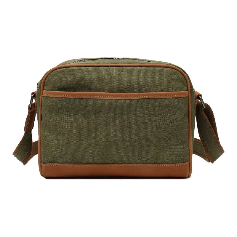 Slazenger Cow Leather Messenger Bag Camera Bag Shoulder Bag Regular Men's Multicolor-15