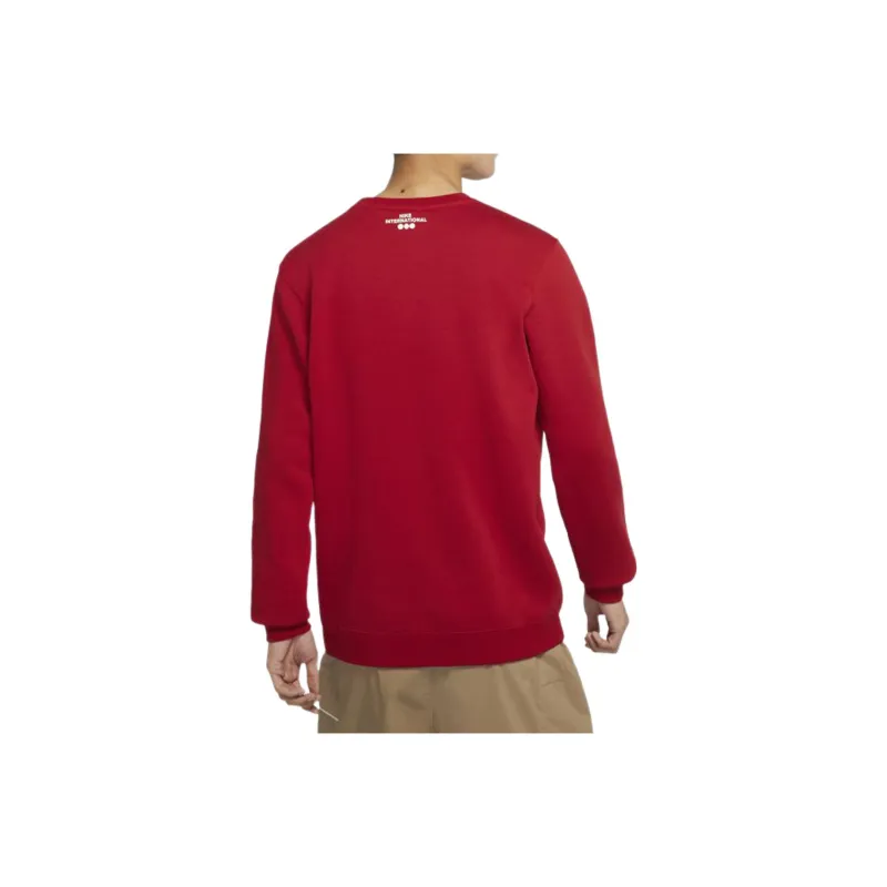 Nike Sweatshirts Men Red-3