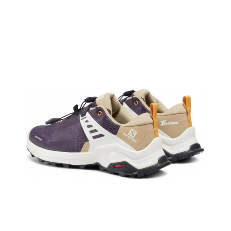 SALOMON Wildcross 2 Trekker Anti-Slip Wear-Resistant Low-Top Outdoor Shoes Purple White-2