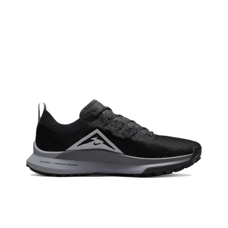 Nike React Pegasus Trail 4 Black Dark Grey-1