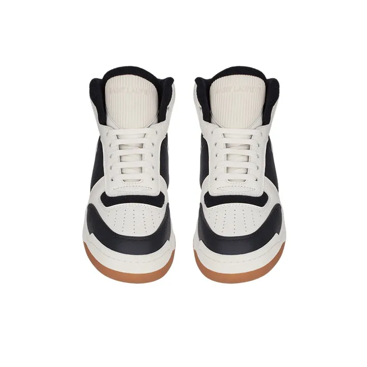 SAINT LAURENT SL/80 Round Toe Mid-Top Sneakers Women's-3