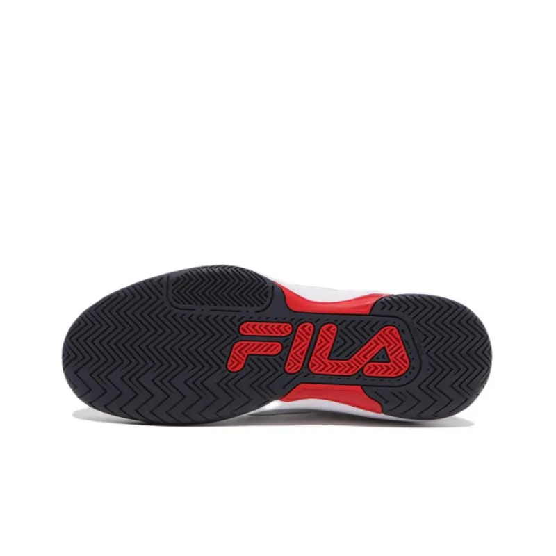 FILA Stroke 2 T3 Cushioning Anti-Slip And Wear-Resistant Low-Top Tennis Shoes Men's White Gray Korean Style-4