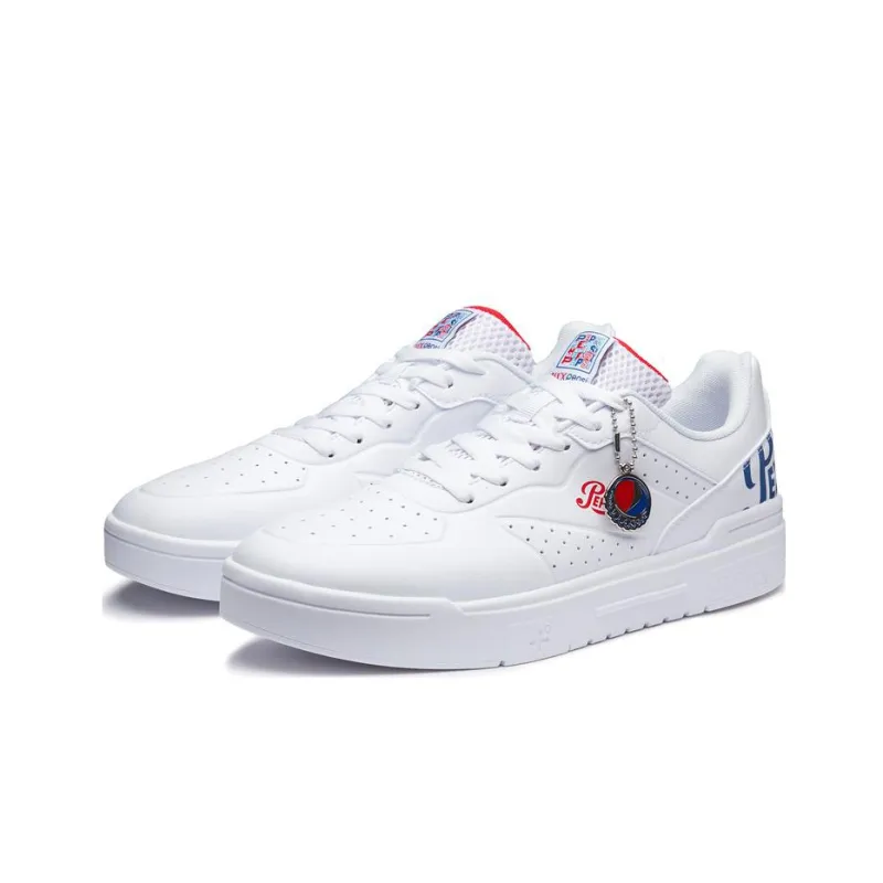 361° Skateboard Shoes Men Low Top 361 Degrees White/Magma Red-2
