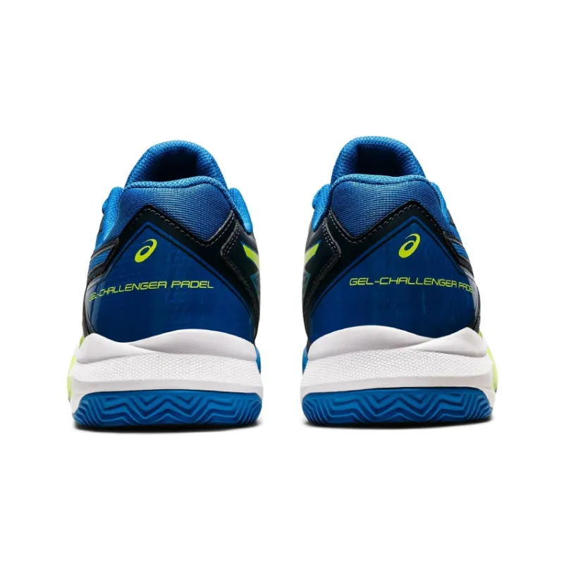 Asics Gel-Challenger 13 Anti-Slip Wear-Resistant Low-Top Tennis Shoes Men's Black Blue-4