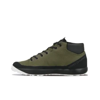 SALOMON Acro Chukka Wr 2 Anti-Slip And Wear-Resistant Lightweight Mid-Top Outdoor Shoes Women's Green Black