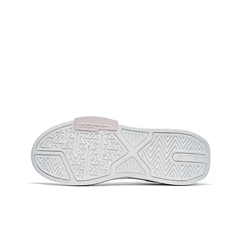 XTEP Deconstruction Skateboard Shoes Women's Dove Gray-3