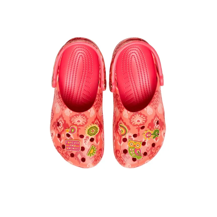 Crocs Classic Clog Chumbak Ikkat & Paisleys Red-2
