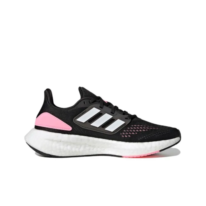 Adidas PureBoost 22 'Black Beam Pink' Women's-1