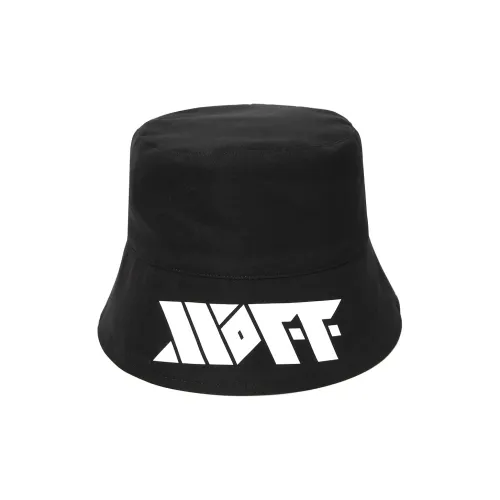 XXOFF Bucket Hats Unisex Black