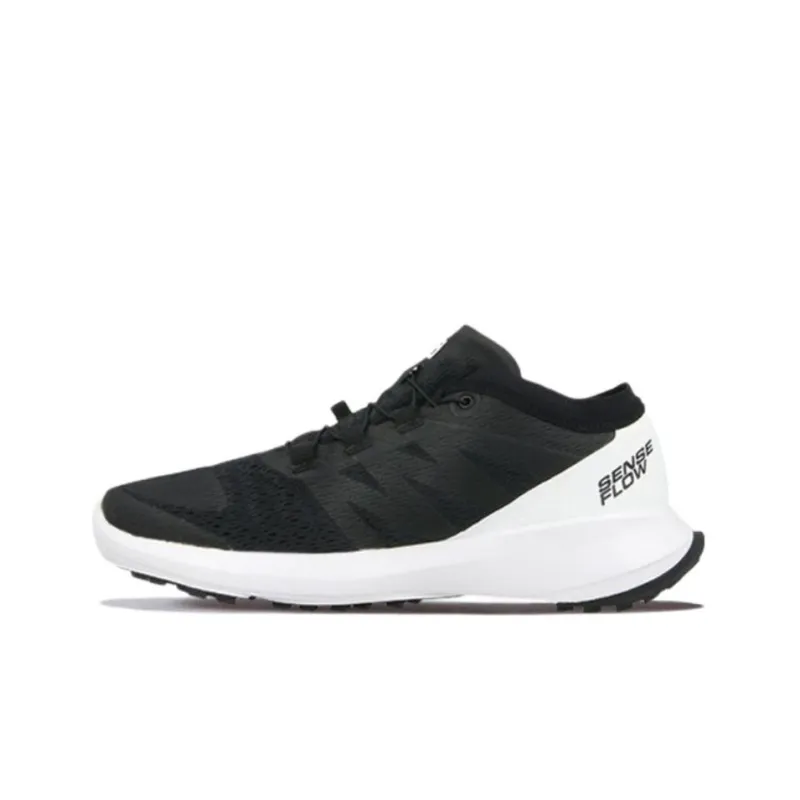 SALOMON SENSE FLOW W Anti-Slip Wear-Resistant Low-Top Outdoor Shoes Black White-0